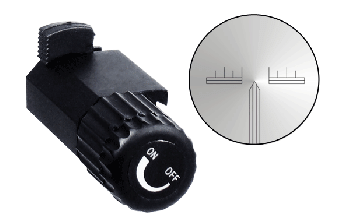 Strichplattenbeleuchtung / Absehenbeleuchtungseinheit UTG T28 neue Generation - Hensoldt Fero Z24 Zielfernrohr